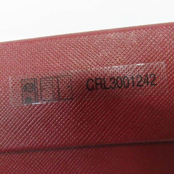 実際に弊社で買取させて頂いたCartier/カルティエ ハッピーバースデー 二つ折り 財布 CRL3001242の画像 7枚目