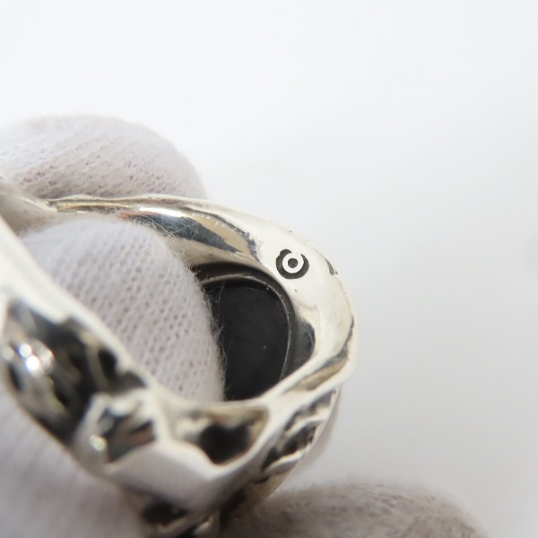 実際に弊社で買取させて頂いたALEX STREETER/アレックスストリーター エンジェルハートリング スカラベ ソーンスター/18.5号の画像 6枚目