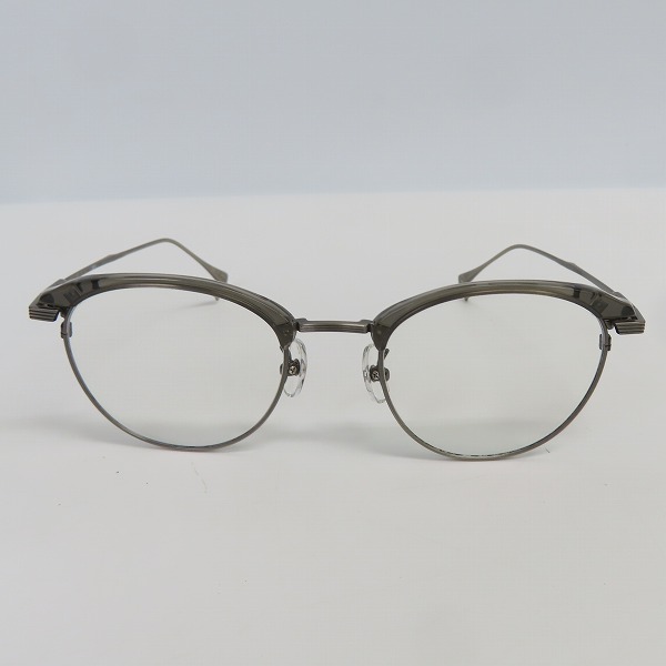 実際に弊社で買取させて頂いた999.9/フォーナインズ Titanium ブロー  M-66 アイウエア/メガネフレームの画像 1枚目