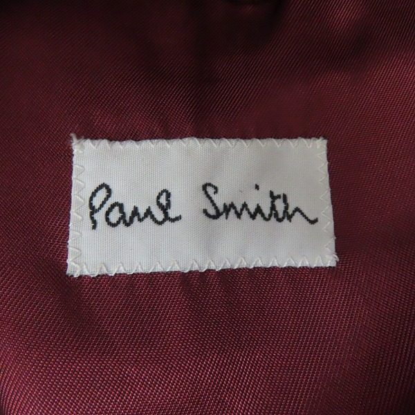 実際に弊社で買取させて頂いたPaul Smith/ポールスミス イタリア製 ウール ロングコート/40の画像 2枚目