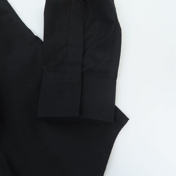 実際に弊社で買取させて頂いた【未使用】GIVENCHY/ジバンシィ 16SS 襟フェイクジップ装飾 スリムフィット長袖シャツ 16S 6006 300/39の画像 7枚目