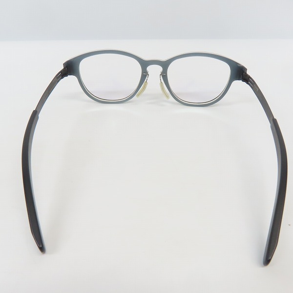 実際に弊社で買取させて頂いたic! berlin/アイシーベルリン linearity メタル/セル デミ柄 眼鏡/メガネフレーム/アイウェアの画像 3枚目