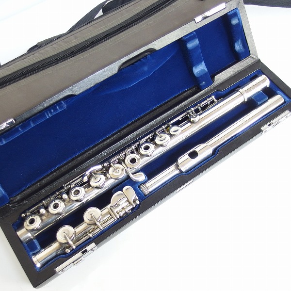実際に弊社で買取させて頂いたMuramatsu/ムラマツ EXIII/EX-3 フルート リングキー Eメカ付き ハードケース・ケースカバー付