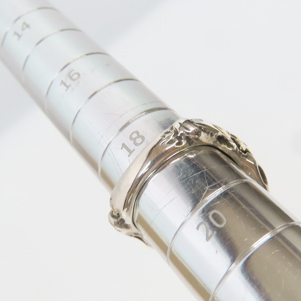 実際に弊社で買取させて頂いたALEX STREETER/アレックスストリーター エンジェルハートリング ヘンプ クルセイドクロス サイドK18クロス/19号の画像 7枚目