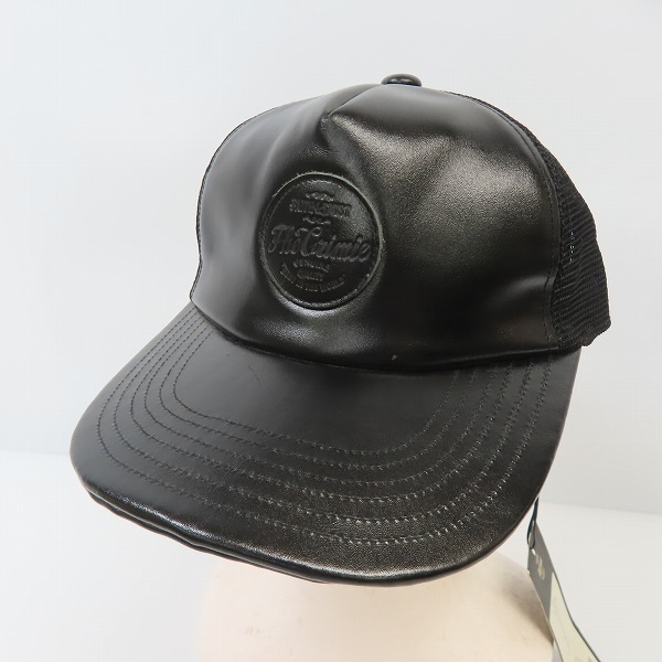 実際に弊社で買取させて頂いたCRIMIE/クライミー ロゴパッチ レザー/メッシュキャップ FREE