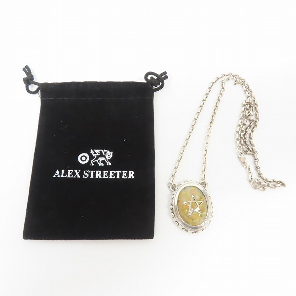 実際に弊社で買取させて頂いたALEX STREETER/アレックスストリーター エンジェルハートネックレス オパールファイアの画像 7枚目