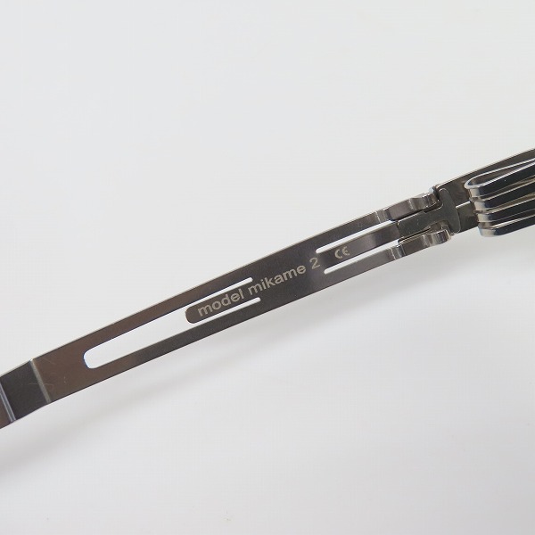 実際に弊社で買取させて頂いた999.9×IC! Berlin/フォーナインズ×アイシーベルリン MIKAME 2 サングラス/眼鏡/メガネフレーム/アイウェアの画像 7枚目