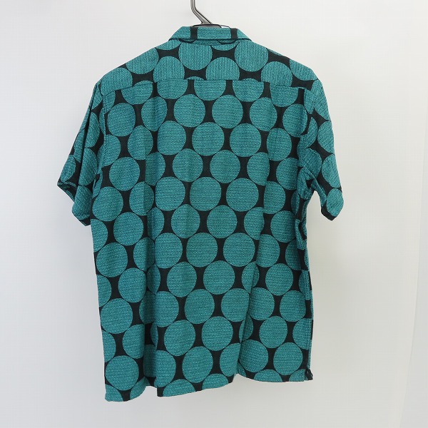 実際に弊社で買取させて頂いたCALEE/キャリー ドット柄 半袖シャツ/Mの画像 1枚目