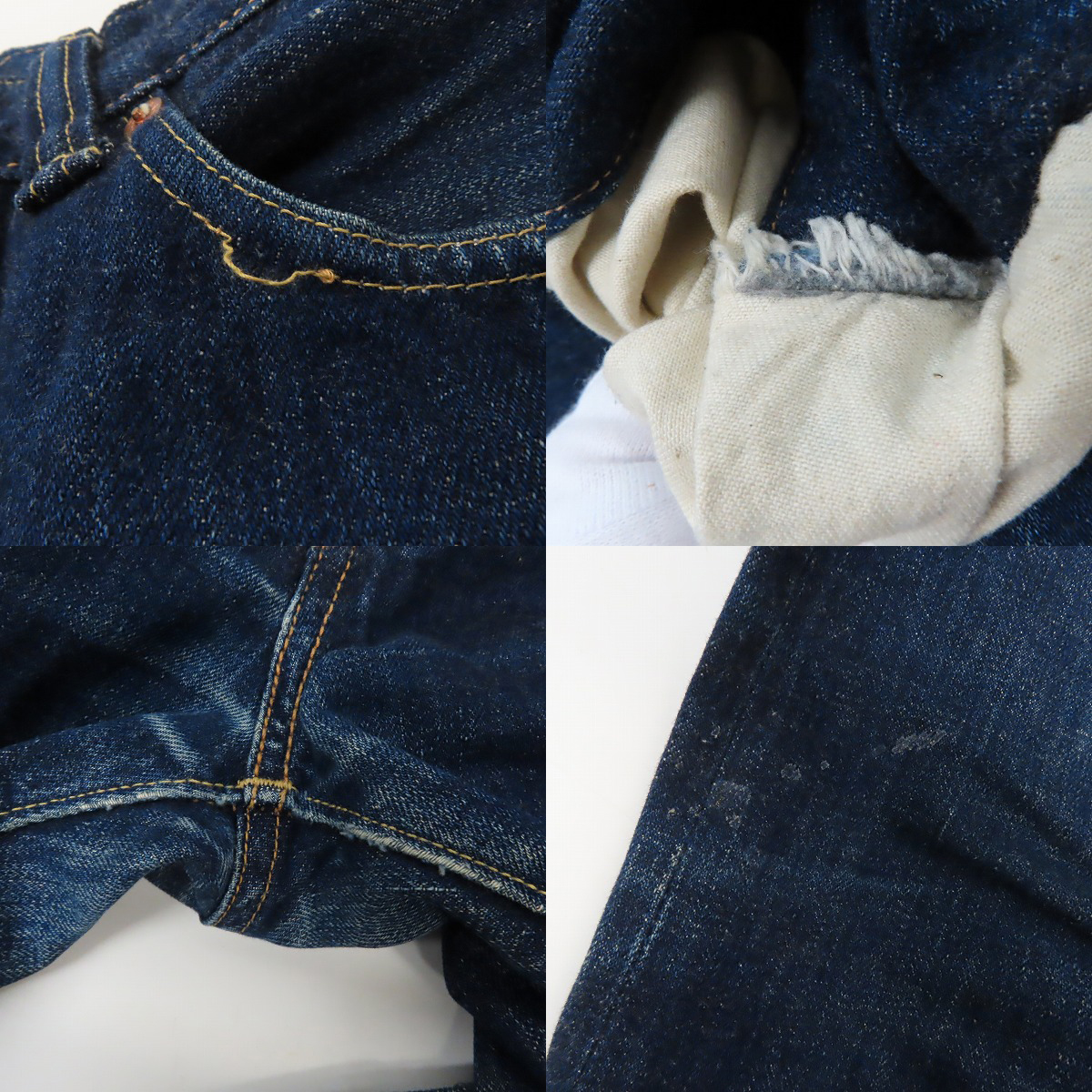 実際に弊社で買取させて頂いたDUBBLEWORKS/ダブルワークス デニムパンツ 6601XX/W32L34の画像 7枚目