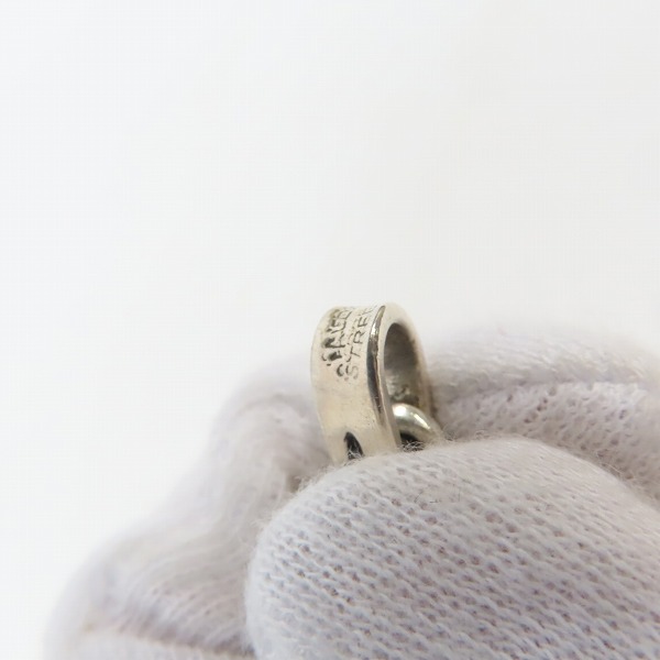 実際に弊社で買取させて頂いたALEX STREETER/アレックスストリーター ベイビーデビルハートペンダント パウダーバルティックアンバーの画像 5枚目