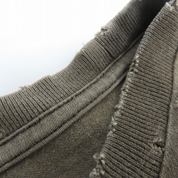 実際に弊社で買取させて頂いたNUMBER (N)INE/ナンバーナイン ダメージ加工 ギター スカル クラッシュ Tシャツ/カットソー 3の画像 6枚目