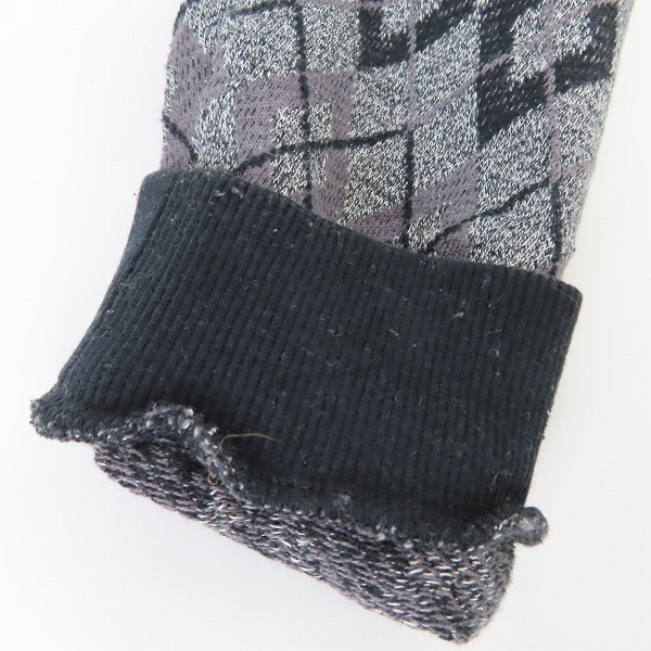 実際に弊社で買取させて頂いたCALEE/キャリー ヘンリー 総柄 ニット/セーター /Lの画像 5枚目