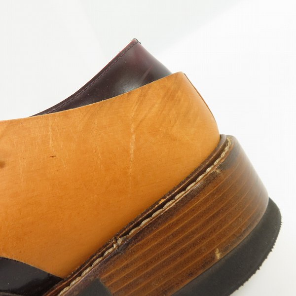 実際に弊社で買取させて頂いたMIHARA YASUHIRO×Diego Vanassibara/ミハラヤスヒロ×ディエゴ・バナシバラ ダブルアッパーソールシューズ/7の画像 6枚目