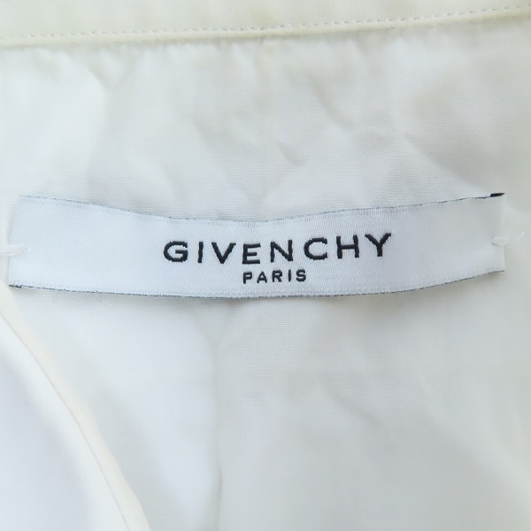 実際に弊社で買取させて頂いた【JPタグ】GIVENCHY/ジバンシィ スター刺繍入りドレスシャツ 比翼シャツ/39の画像 2枚目