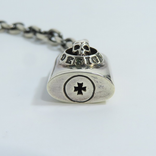 実際に弊社で買取させて頂いたDEAL DESIGN/ディールデザイン 南京錠 スカル ペンダントの画像 3枚目