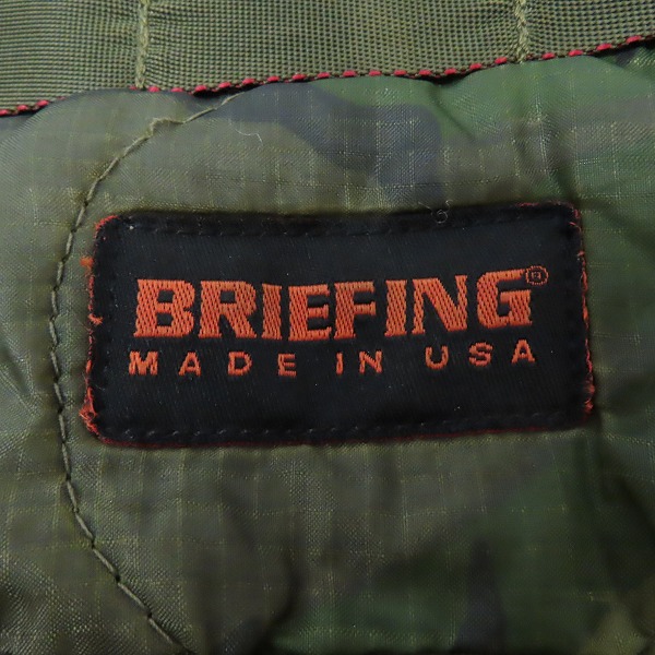 実際に弊社で買取させて頂いたBRIEFING/ブリーフィング FUSION FLAPPER フュージョンフラッパー メッセンジャーバッグ ショルダーバッグ BRF130219-560 の画像 4枚目