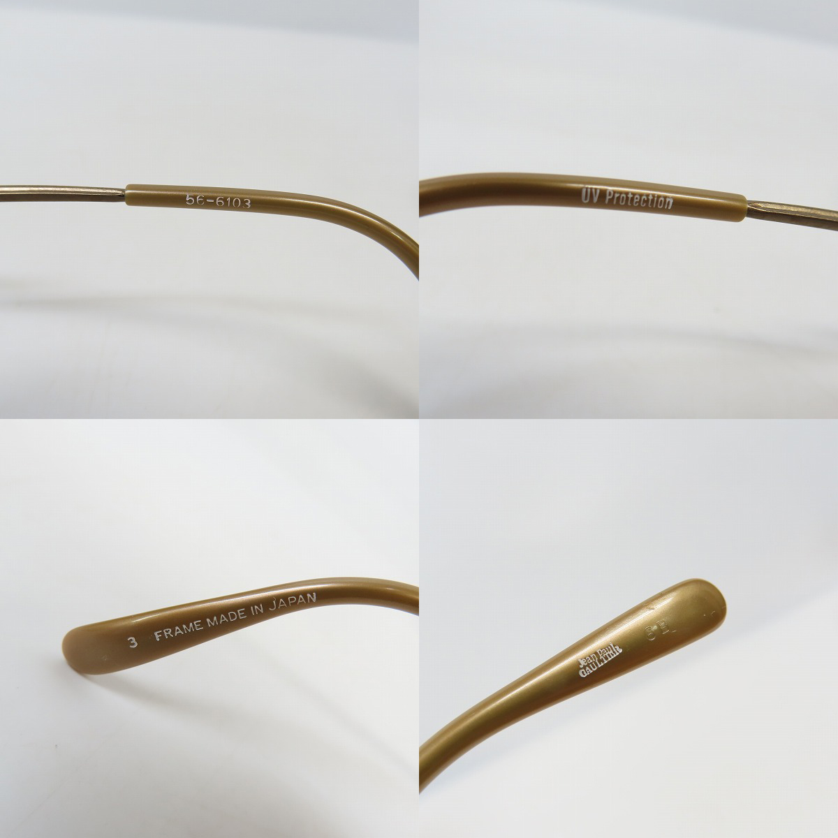 実際に弊社で買取させて頂いたJean Paul GAULTIER/ジャンポールゴルチエ サングラス 56-6103の画像 6枚目