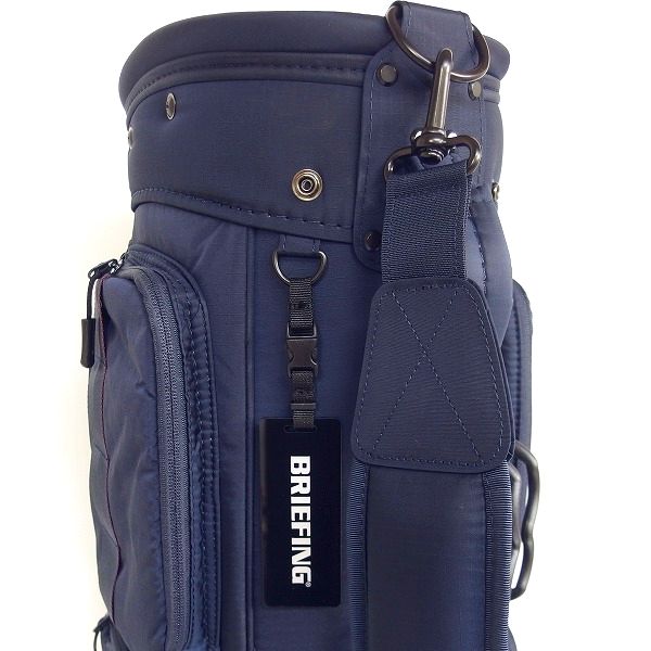 実際に弊社で買取させて頂いたBRIEFING/ブリーフィング CR-6 ゴルフ 8.5型 5分割キャディバッグ ネイビーの画像 4枚目