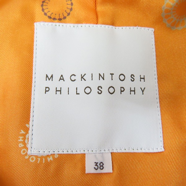 実際に弊社で買取させて頂いたMACKINTOSH/マッキントッシュ ステンカラーコート H1C10-001-44/38の画像 2枚目