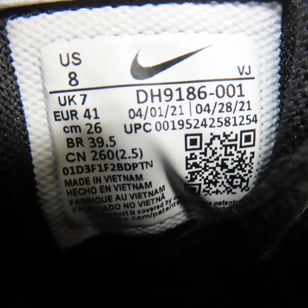 実際に弊社で買取させて頂いたNIKE×sacai×JEAN PAUL GAULTIER/ナイキ LDVAPORWAFFLE MIX LDヴェイパーワッフル DH9186-001/26の画像 5枚目