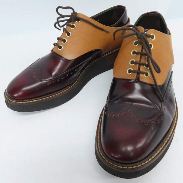 実際に弊社で買取させて頂いたMIHARA YASUHIRO×Diego Vanassibara/ミハラヤスヒロ×ディエゴ・バナシバラ ダブルアッパーソールシューズ/7