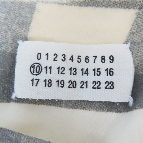 実際に弊社で買取させて頂いたMartin Margiela 10/マルタンマルジェラ 10 クルーネックコットンカットソー/Mの画像 2枚目