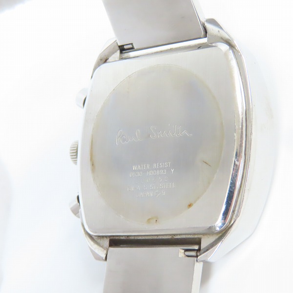 実際に弊社で買取させて頂いたPaul Smith/ポールスミス クォーツ アナログ腕時計/0530-H00893【動作未確認】の画像 4枚目