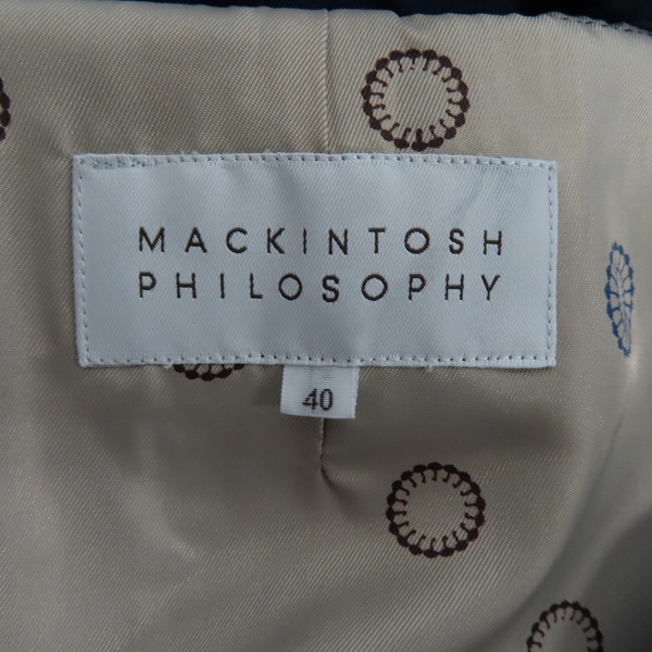 実際に弊社で買取させて頂いたMACKINTOSH/マッキントッシュ ステンカラーコート H1C25-400-26/40の画像 2枚目