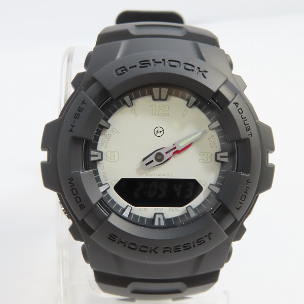 実際に弊社で買取させて頂いたG-SHOCK×the pool aoyama×Fragment Design/G-ショック×ザ プール青山×フラグメントデザイン 腕時計 G-100-1BJF