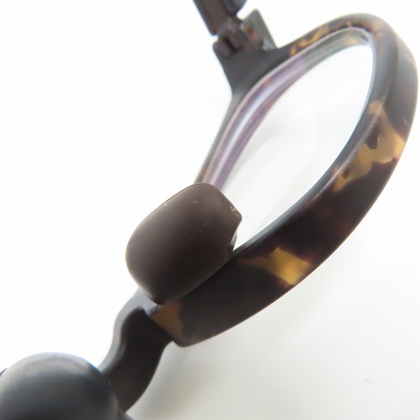 実際に弊社で買取させて頂いた999.9/フォーナインズ feelsun 度入り 眼鏡/メガネフレーム F-16SPの画像 7枚目