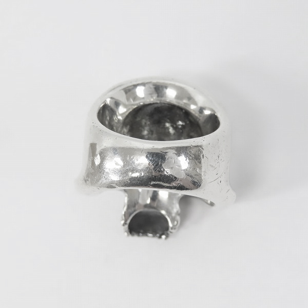 実際に弊社で買取させて頂いたTHIRTEEN DESIGNS/サーティーンデザインズ スカルリング 19号の画像 3枚目