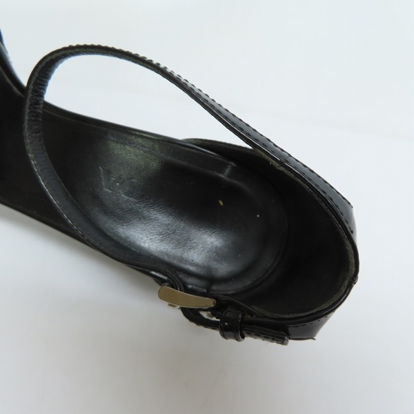 実際に弊社で買取させて頂いたPRADA/プラダ パンプス ブラック 36の画像 4枚目