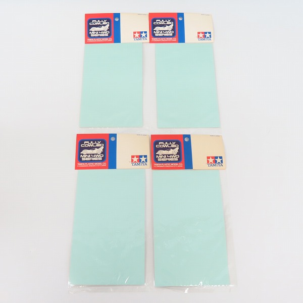 実際に弊社で買取させて頂いた【未開封】TAMIYA/タミヤ フルカウルミニ四駆 ドレスアップステッカー トライダガーX 4点セットの画像 1枚目