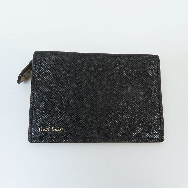 実際に弊社で買取させて頂いたPaul Smith/ポールスミス レザー コインケース付きパスケース 
