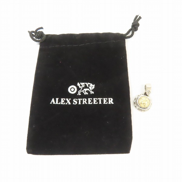 実際に弊社で買取させて頂いたALEX STREETER/アレックスストリーター ベイビーデビルハートペンダント パウダーバルティックアンバーの画像 7枚目