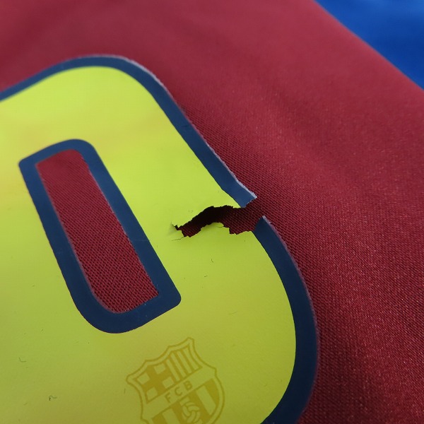 NIKE/ナイキ FCバルセロナ 04/05 ホーム ユニフォーム #9 エトー/XLの