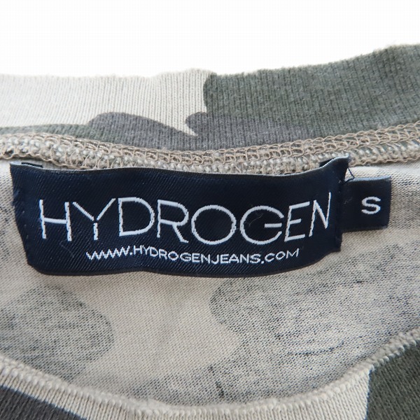 実際に弊社で買取させて頂いたHYDROGEN/ハイドロゲン スカル カモ 半袖 Tシャツ/Sの画像 2枚目