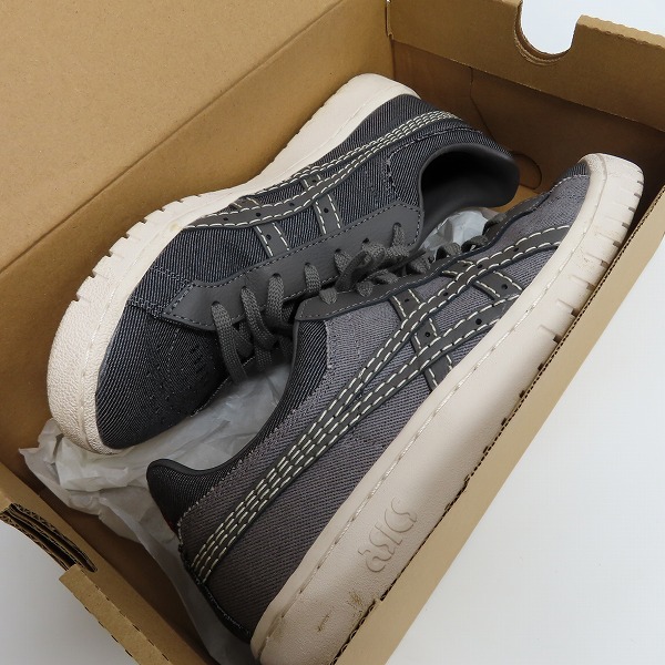 実際に弊社で買取させて頂いたasics/アシックス GEL-PTG for atmos OKAYAMA DENIM デニム地 スニーカー 1201A561-020/26.5の画像 8枚目