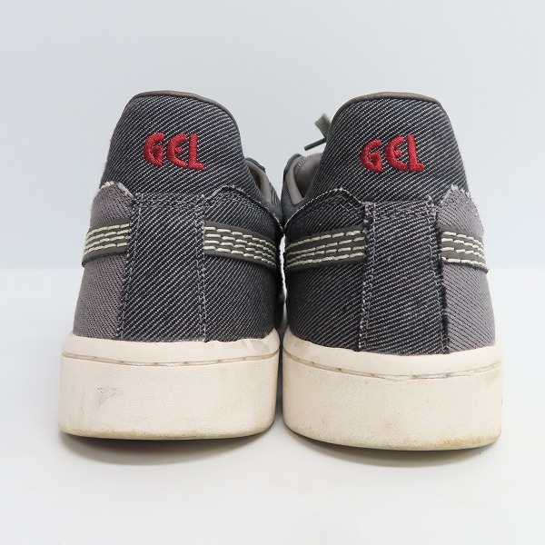 実際に弊社で買取させて頂いたasics/アシックス GEL-PTG for atmos OKAYAMA DENIM デニム地 スニーカー 1201A561-020/26.5の画像 1枚目