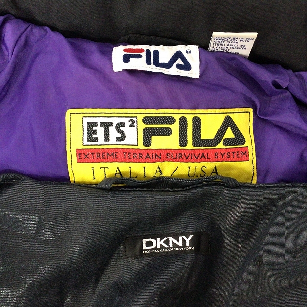実際に弊社で買取させて頂いた【おまとめ品】DKNY/ダナキャランニューヨーク FILA/フィラ 等 ブルゾン/ダウンジャケット/ニット アウター 他の画像 1枚目