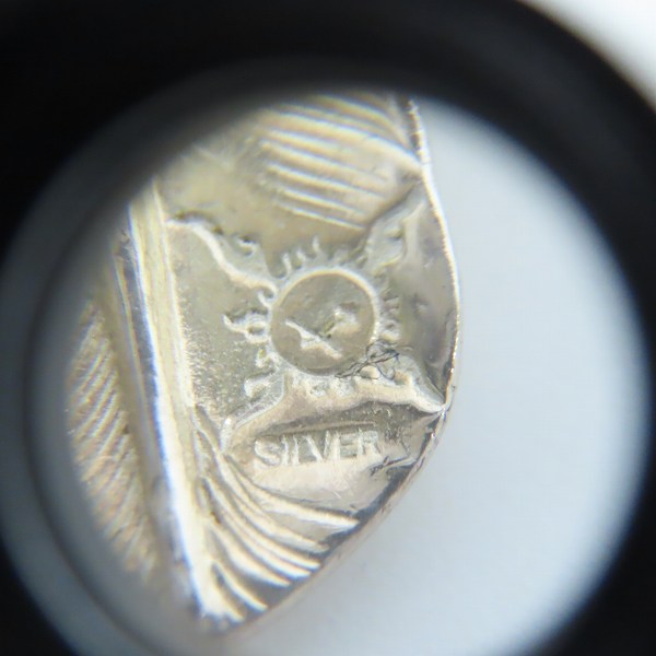 実際に弊社で買取させて頂いた(1)FIRST ARROWS/ファーストアローズ フェザー ペンダント 左向き P-001Lの画像 6枚目