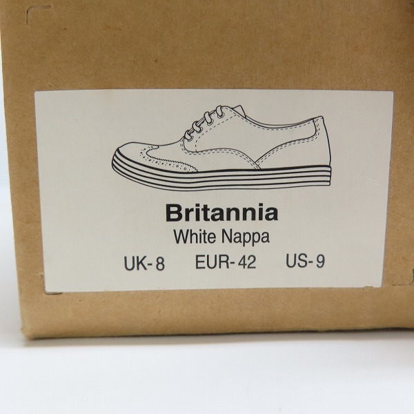 実際に弊社で買取させて頂いたPaul Smith/ポールスミス Britannia ローカットスニーカー/8の画像 8枚目