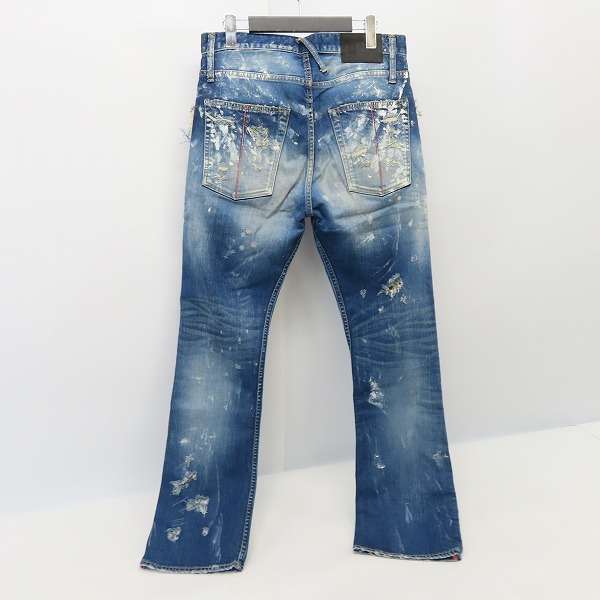 実際に弊社で買取させて頂いたLGB/ルグランブルー LAZY S-WOLF/F/R ダメージ加工 ブーツカット デニムパンツ 0421SVT/26の画像 1枚目