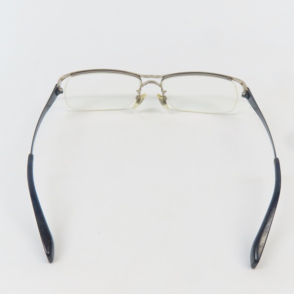 実際に弊社で買取させて頂いたDunhill/ダンヒル ハーフリム アイウエア 度入り/メガネフレーム 513の画像 3枚目