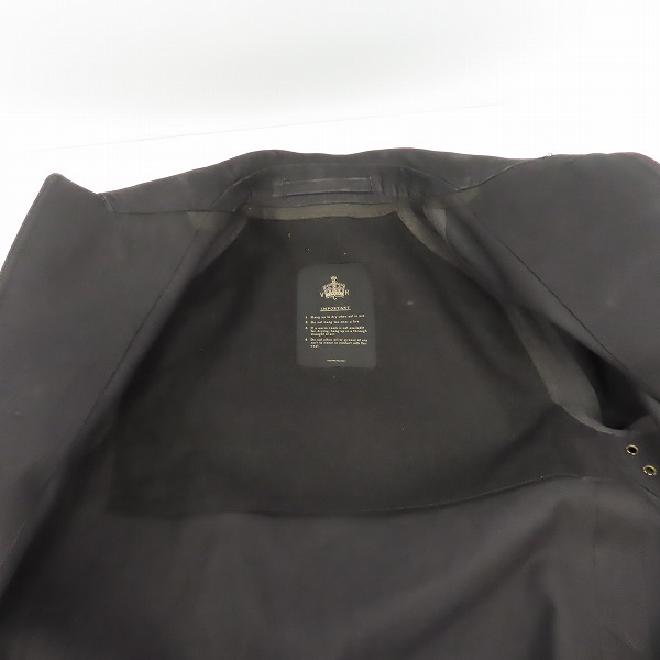 実際に弊社で買取させて頂いたBRITISH RAILWAYS/ブリティッシュレイルウェイズ VRC マッキントッシュ ロング コートの画像 6枚目