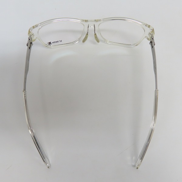 実際に弊社で買取させて頂いたic! berlin/アイシーベルリン harmonic oscillator メタル/セル 眼鏡/メガネフレーム/アイウェア クリアの画像 3枚目