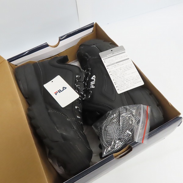 実際に弊社で買取させて頂いたFILA/フィラ DISRUPTOR BEAMS/ディスラプター ビームス スニーカー F0296 /26.5の画像 7枚目