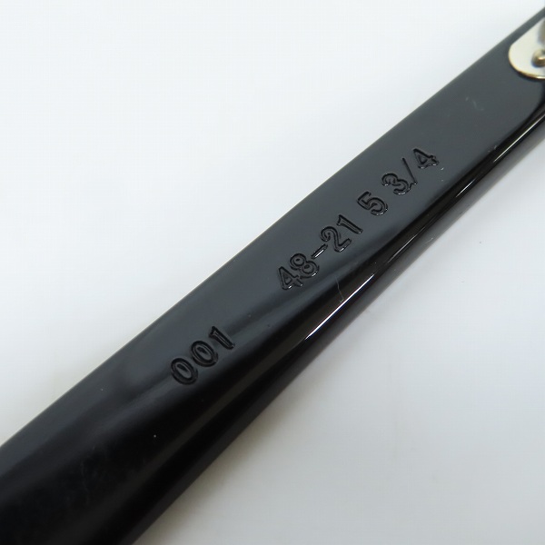 実際に弊社で買取させて頂いたTART OPTICAL/タートオプティカル ARNEL EX-MAN/アーネル 眼鏡/メガネフレーム 48-21 5 3/4の画像 6枚目