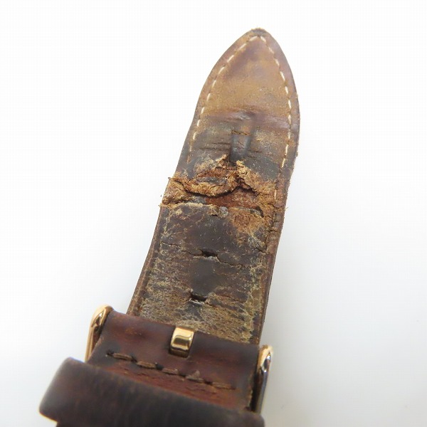 実際に弊社で買取させて頂いた【難有り】Daniel Wellington/ダニエルウェリントン レザーベルト クォーツ/腕時計 B40R7の画像 5枚目