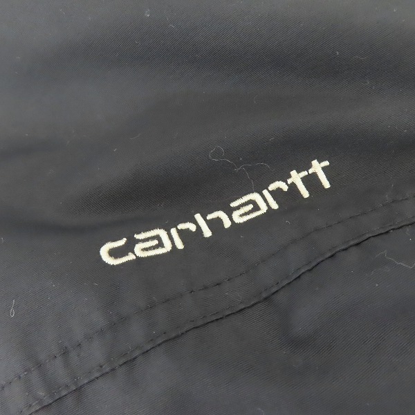 実際に弊社で買取させて頂いた【難有り】carhartt/カーハート SAIL JACKET セイルジャケット/ブルゾン ブラック /Lの画像 6枚目